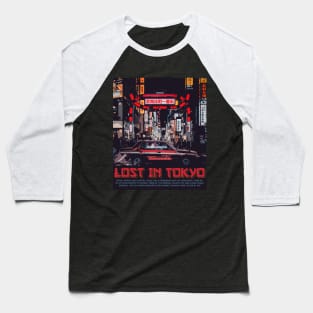 Lost In Tokyo Baseball T-Shirt